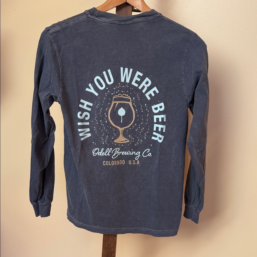 Comfort Colors Blue Odell Brewing Shirt